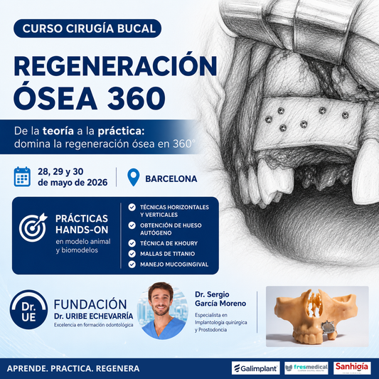CURSO CIRUGÍA BUCAL: Regeneración Ósea 360º